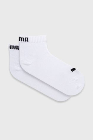Dječje čarape Puma boja: bijela