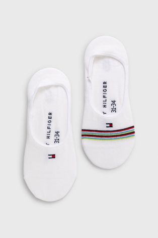 Дитячі шкарпетки Tommy Hilfiger колір білий