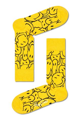 Čarape Happy Socks za muškarce, boja: žuta