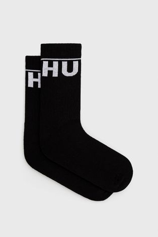 Чорапи HUGO в бяло