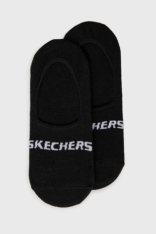Skechers skarpetki (2-pack) kolor czarny