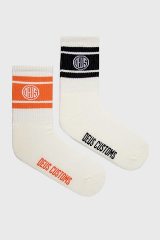 Κάλτσες Deus Ex Machina χρώμα: άσπρο