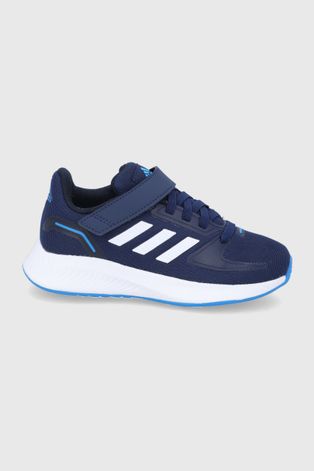 Детские ботинки adidas Runfalcon 2.0 EL цвет синий