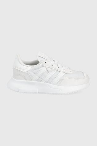 Παιδικά παπούτσια adidas Originals Retropy χρώμα: άσπρο