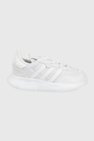Παιδικά παπούτσια adidas Originals Retropy χρώμα: άσπρο