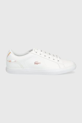 Παιδικά αθλητικά παπούτσια Lacoste χρώμα: άσπρο