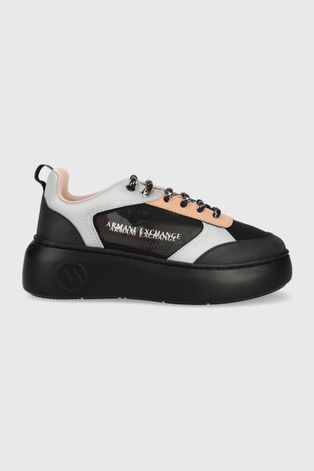 Armani Exchange sneakers culoarea negru
