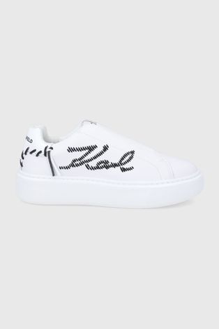 Cipele Karl Lagerfeld Maxi Kup boja: bijela