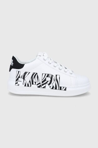 Koen boty Karl Lagerfeld Kapri bl barva, na platform