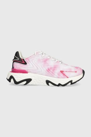 Karl Lagerfeld sneakers Blaze culoarea roz