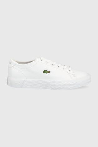 Δερμάτινα παπούτσια Lacoste Gripshot Bl 21 1 χρώμα: άσπρο