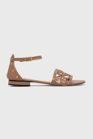 Kožne sandale Marella Ampezzo za žene, boja: smeđa