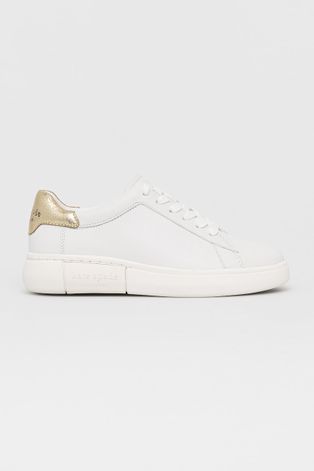 Kožne cipele Kate Spade boja: bijela