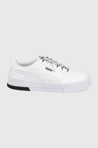 Обувки Puma Carina Logomania в бяло