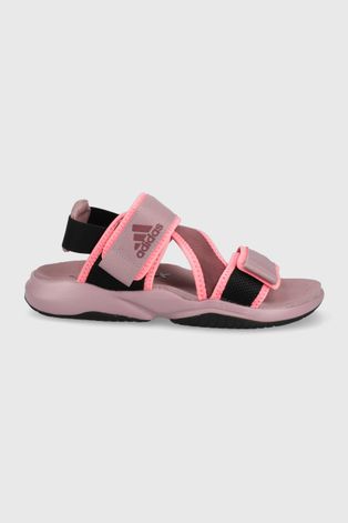 Σανδάλια adidas TERREX Sumra γυναικεία, χρώμα: ροζ