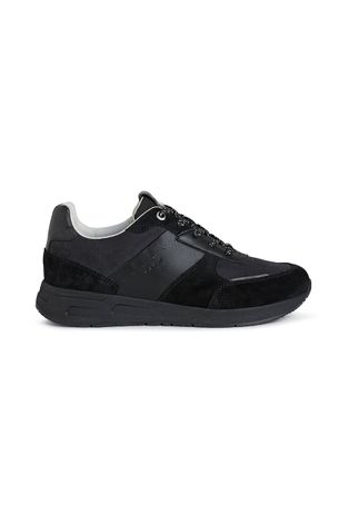 Geox pantofi culoarea negru, cu platforma