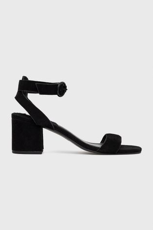 Semišové sandále Mexx Sandal Gianella čierna farba