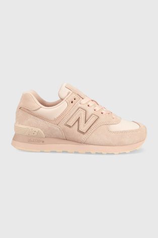 New Balance sneakersy WL574SLA kolor różowy