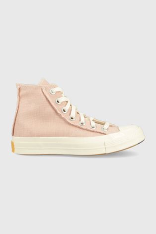 Πάνινα παπούτσια Converse Chuck 70 χρώμα: ροζ