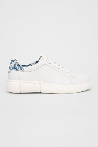 Δερμάτινα αθλητικά παπούτσια Kate Spade Lift χρώμα: άσπρο