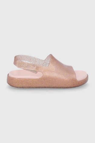 Dětské sandály Melissa zlatá barva
