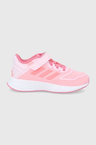 Детские ботинки adidas Duramo 10 EL цвет розовый