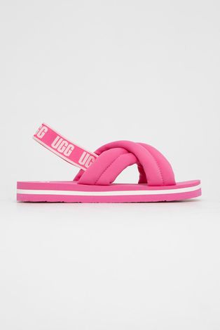 UGG sandale copii Everlee culoarea roz