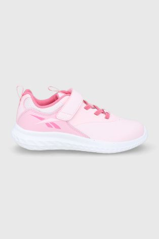 Дитячі черевики Reebok Reebok Rush Runner колір рожевий