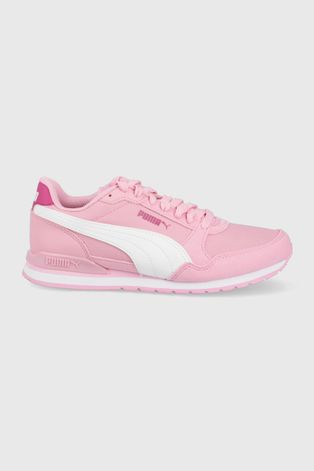 Puma buty dziecięce Runner v3 kolor różowy