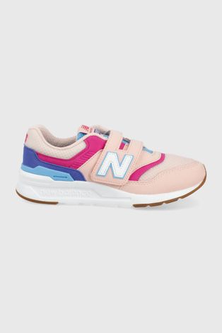 New Balance pantofi copii culoarea roz
