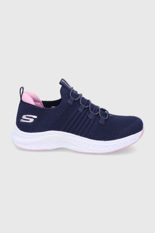 Skechers pantofi copii culoarea albastru marin