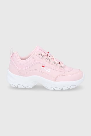 Fila buty dziecięce Strada kolor różowy