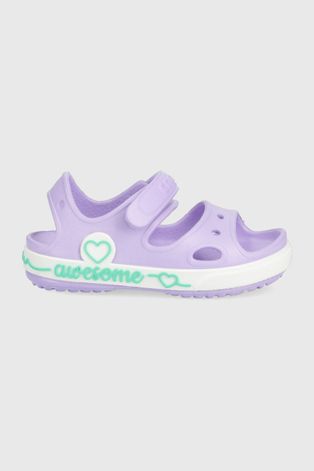 Coqui sandale copii culoarea violet