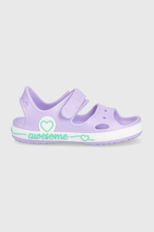 Coqui sandale copii culoarea violet