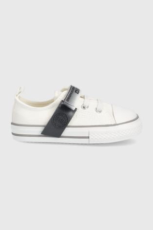 Παιδικά πάνινα παπούτσια Big Star χρώμα: άσπρο