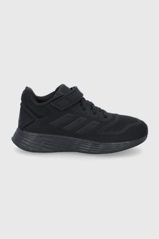 Дитячі черевики adidas Duramo колір чорний