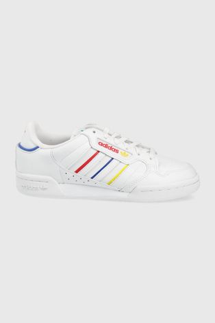adidas Originals pantofi copii Continental 80 culoarea alb
