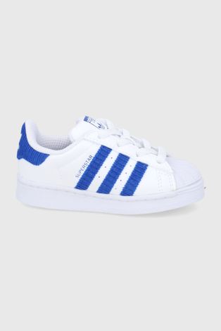 Детски обувки adidas Originals Superstar в бяло
