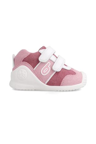 Παιδικά παπούτσια Biomecanics χρώμα: ροζ