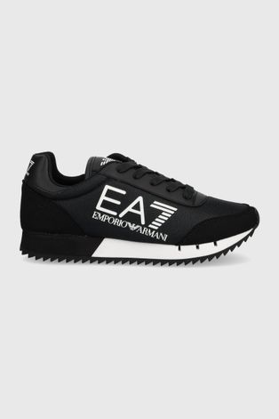EA7 Emporio Armani sneakers pentru copii culoarea negru