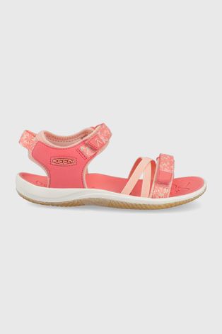 Дитячі сандалі Keen Verano колір рожевий