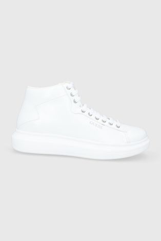 Topánky Guess biela farba