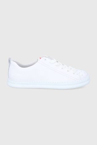 Δερμάτινα παπούτσια Camper Runner Four χρώμα: άσπρο