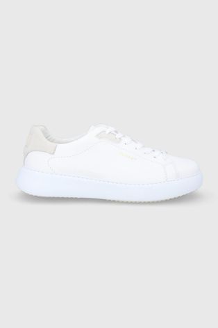 Кожаные ботинки Gant Palbro цвет белый