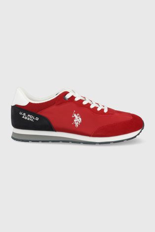 Обувки U.S. Polo Assn. в червено