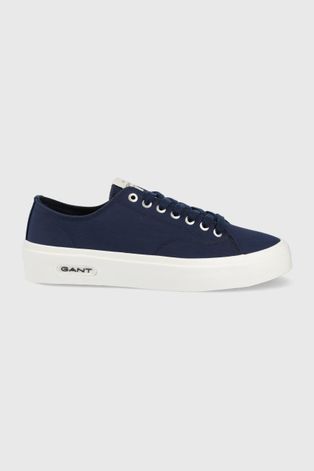 Πάνινα παπούτσια Gant Prepbro ανδρικά, χρώμα: ναυτικό μπλε
