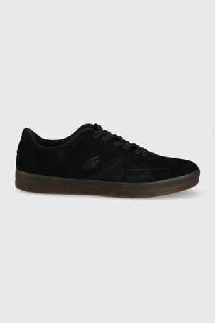 Σουέτ αθλητικά παπούτσια 4F χρώμα: μαύρο