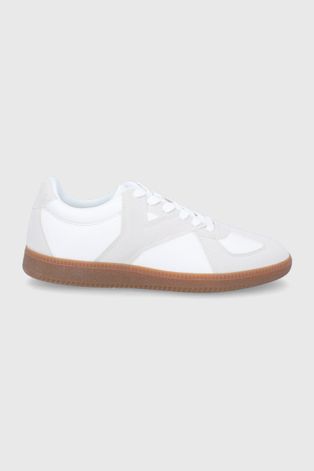 Sisley buty kolor biały