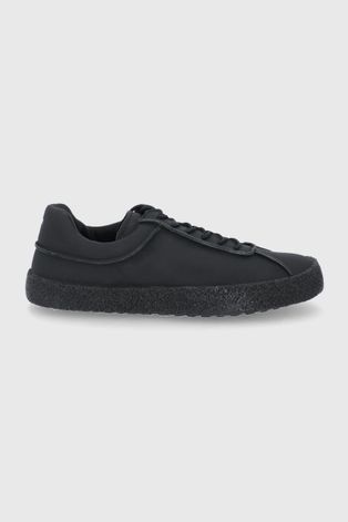 Шкіряні черевики Camper Bark колір чорний