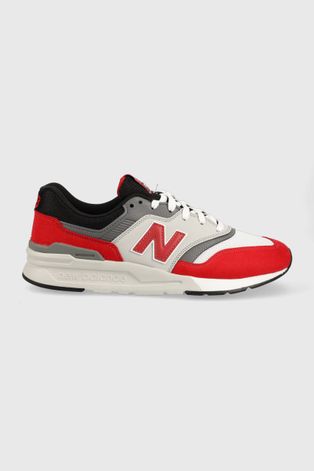 Sneakers boty New Balance Cm997hvv červená barva